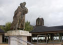 San Jose Funeral Videography St Francis of Assisi Statue